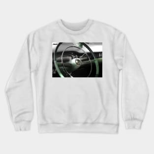 Steering Wheel Classic Car Crewneck Sweatshirt